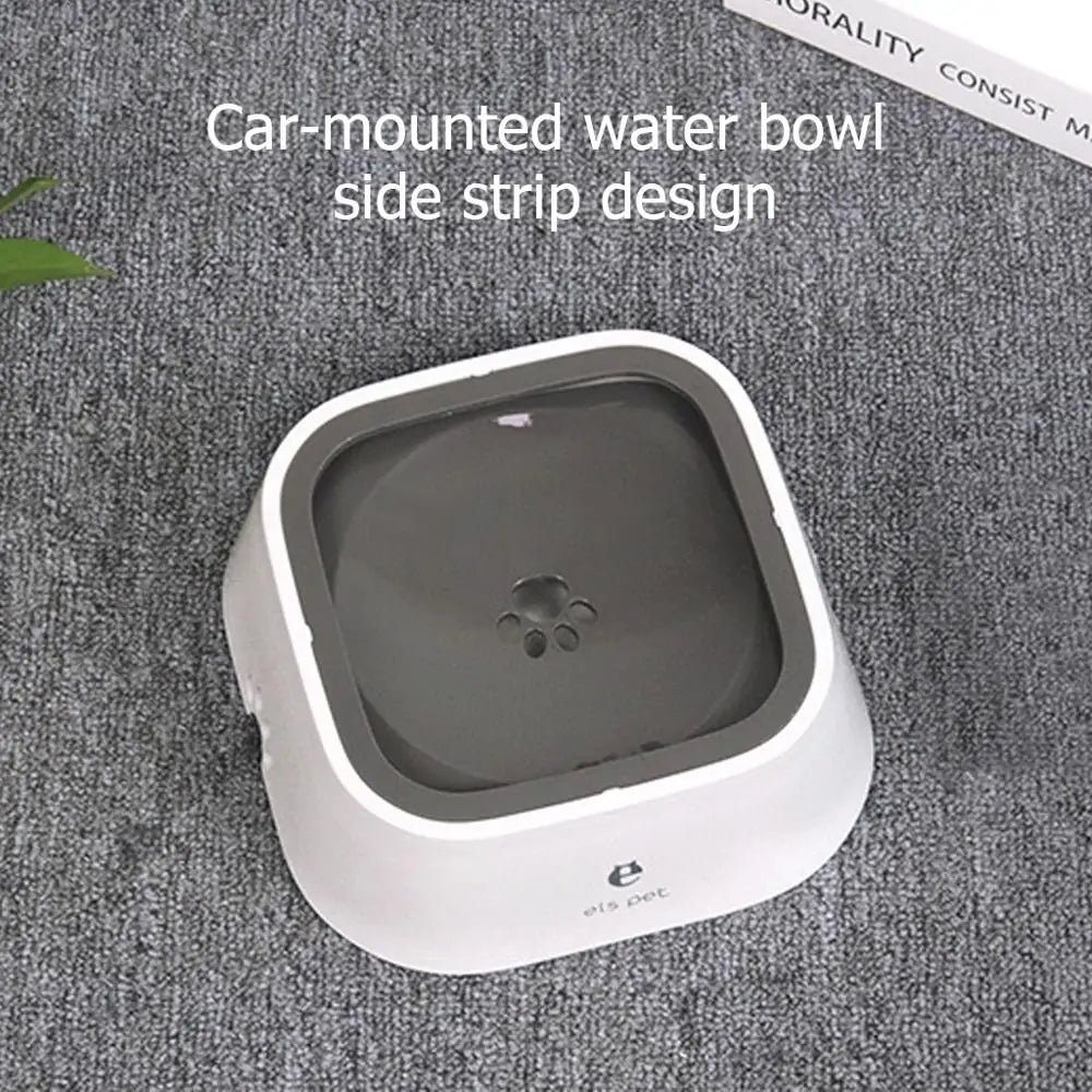 Dog Drinking Water Bowl